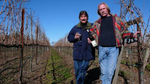 De La Montanya Winery - Dennis De La Montanya & Winemaker Michael-Loykasek