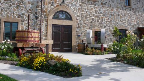 Jacuzzi Family Vineyards Main Entrance - Carneros, CA 95476, Sonoma Wine Country