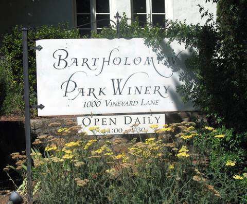 Bartholomew Park Winery - Sonoma, CA 95476 - Sonoma Valley